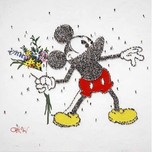 Mickey Mouse Artwork Mickey Mouse Artwork Flower Cocktain (LE) 